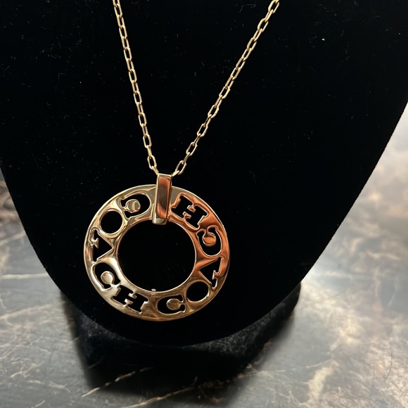 Coach Gold Necklace 16 Inch - Picture 2 of 3